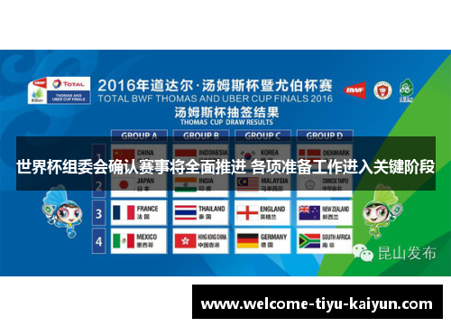 世界杯组委会确认赛事将全面推进 各项准备工作进入关键阶段 世界杯组委会确认赛事将全面推进 各项准备工作进入关键阶段